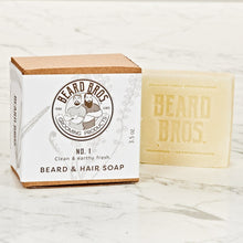 Load image into Gallery viewer, beard brothers mens beard and hair soap
